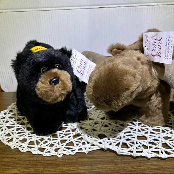 Clearance Bundle w/2nd item to get $4.99 shipping Leisure Time Coin Banks black - Picture 1 of 11